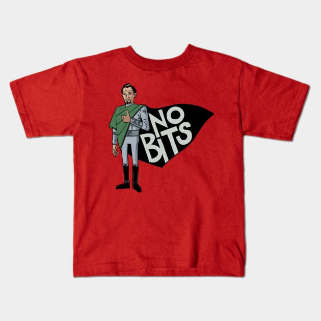 No Bits Kids T-Shirt by Blank Check